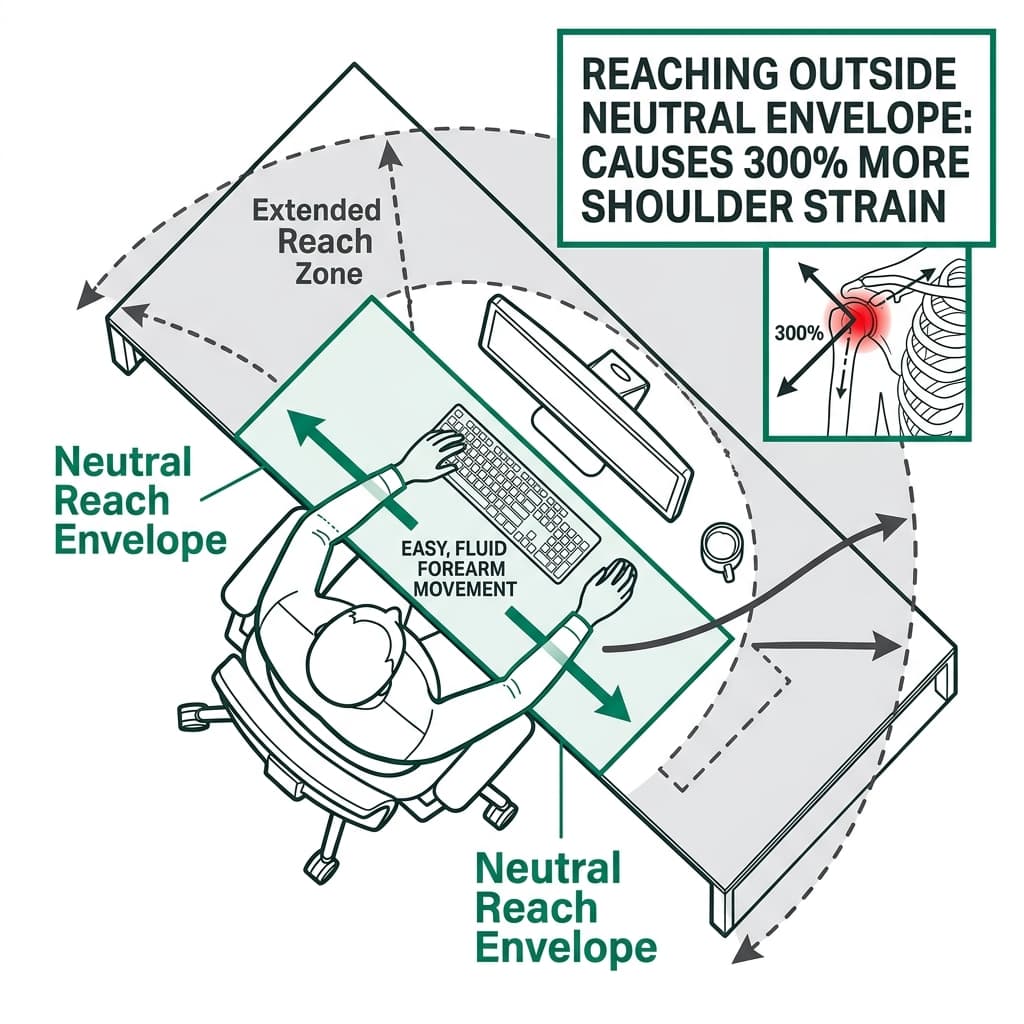Neutral Reach Envelope Graphic